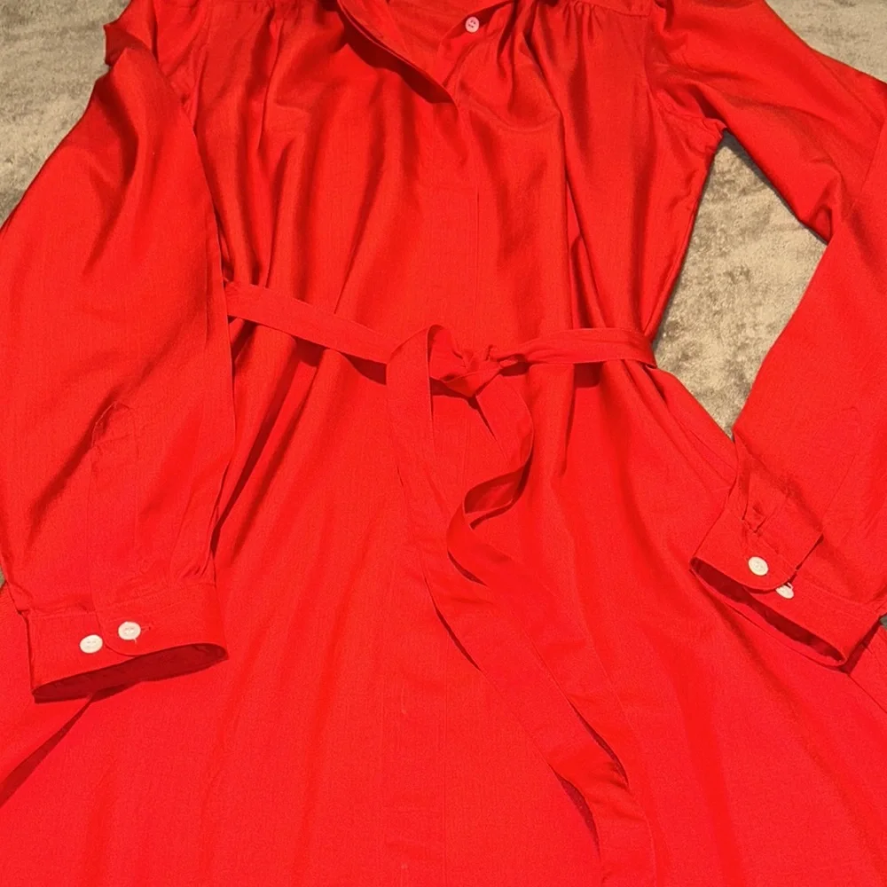 Vintage Countess Mara Silk Shirt Dress - Picture 3 of 9